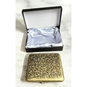 NEW IN BOX Vintage Guipai Cigarette Case Box Tobacco Metal Pocket A123-23